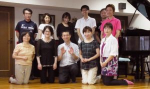 アレクサンダーテクニーク札幌グループ集合写真‐2016年7月10日(日)