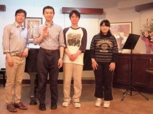 2017年4月7日(金)福岡グループレッスンの記念写真