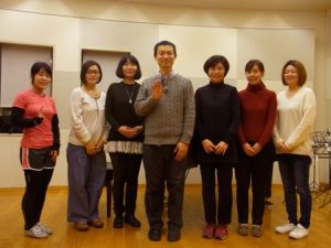 記念写真-2017年11月27日(月)午後のクラス