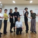 ボールルームダンスの指導者たちとの集合写真-2019年10月6日アレクサンダｓ－テクニーク静岡