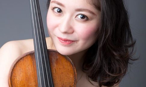 ヴァイオリン奏者 藤田有希さん-アレクサンダ－テクニークのレッスンを受講中
